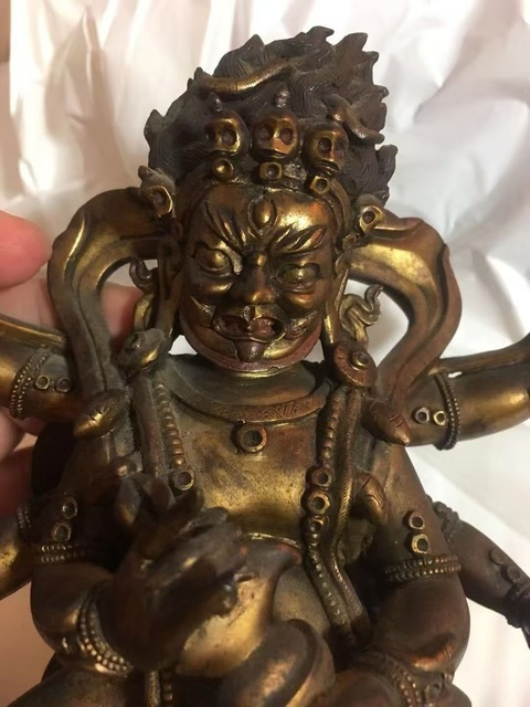 古玩銅器造像真品鑒賞圖