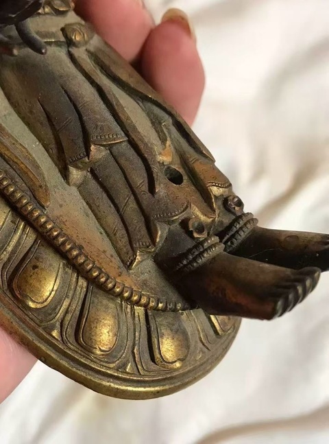 古玩銅器造像真品鑒賞圖