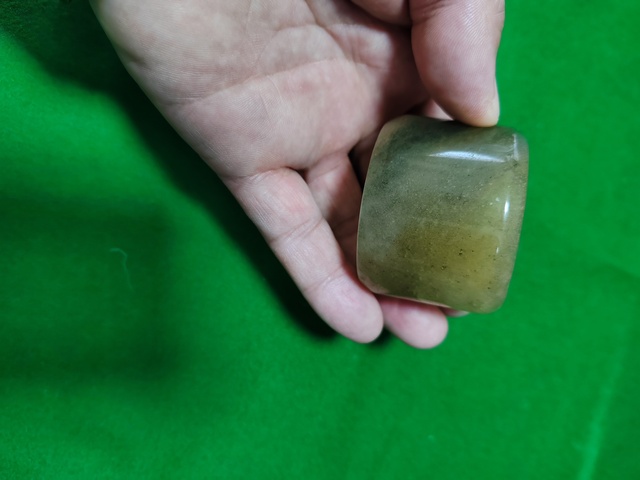 古玩玉器翡翠扳指真品鑒賞圖