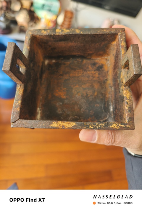 古玩銅器銅鼎真品鑒賞圖