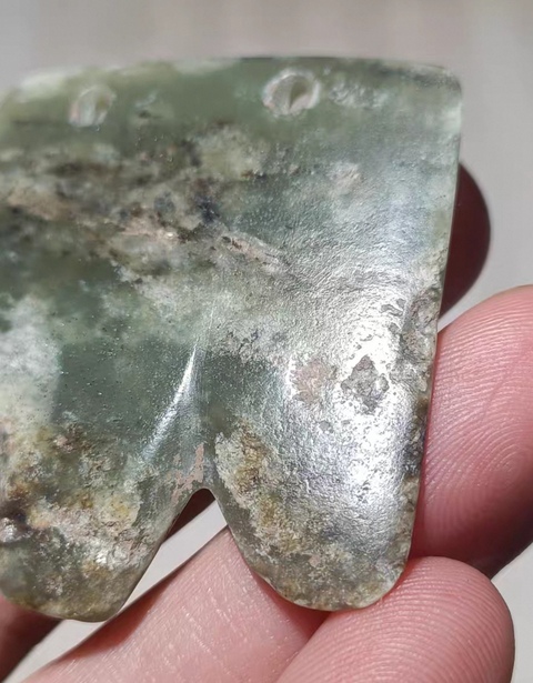 古玩玉器青玉玉鸮真品鑒賞圖