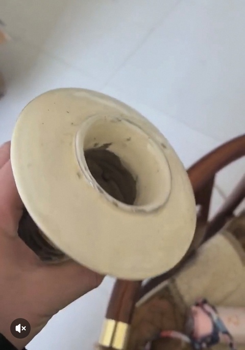 古玩陶瓷白釉行爐真品鑒賞圖