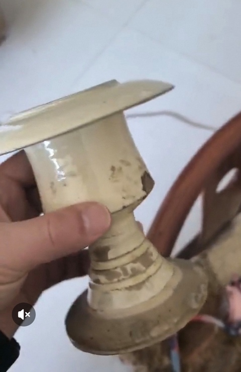 古玩陶瓷白釉行爐真品鑒賞圖