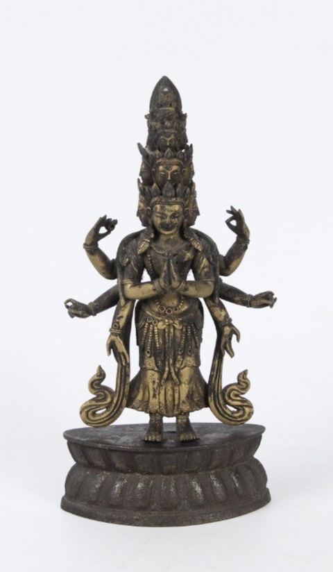 古玩銅器造像真品鑒賞圖