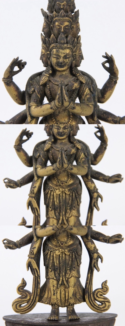 古玩銅器造像真品鑒賞圖