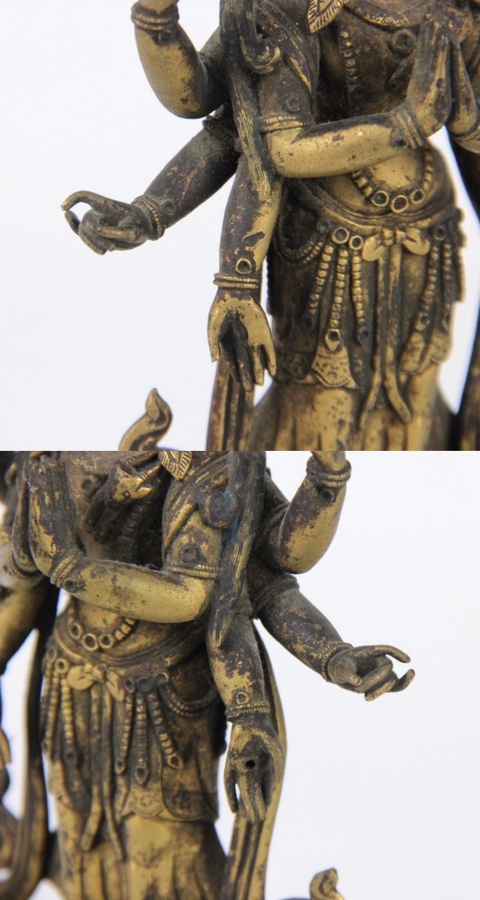 古玩銅器造像真品鑒賞圖