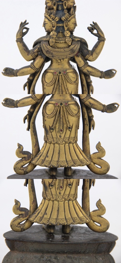 古玩銅器造像真品鑒賞圖