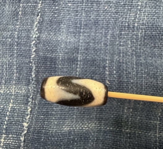 古玩玉器新工藝虎牙天珠真品鑒賞圖