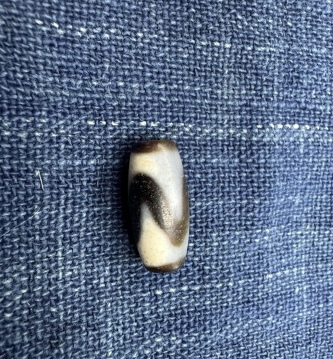 古玩玉器新工藝虎牙天珠真品鑒賞圖