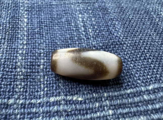 古玩玉器新工藝虎牙天珠真品鑒賞圖