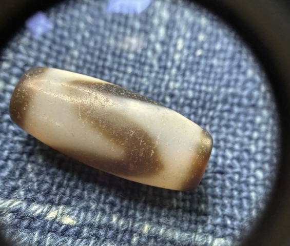 古玩玉器新工藝虎牙天珠真品鑒賞圖