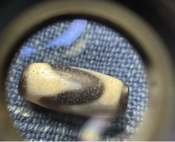 古玩玉器新工藝虎牙天珠真品鑒賞圖