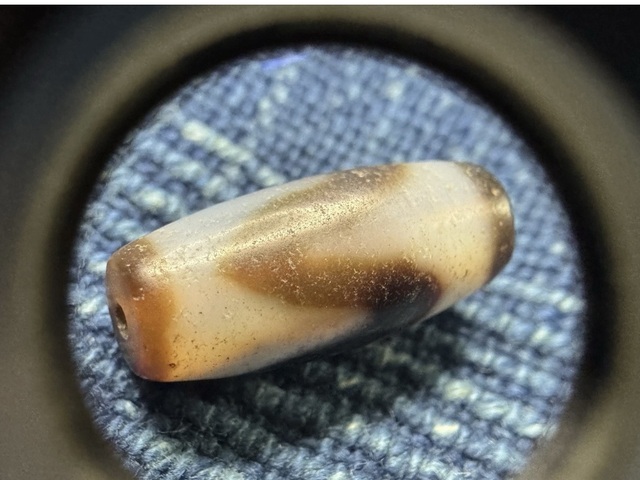 古玩玉器新工藝虎牙天珠真品鑒賞圖