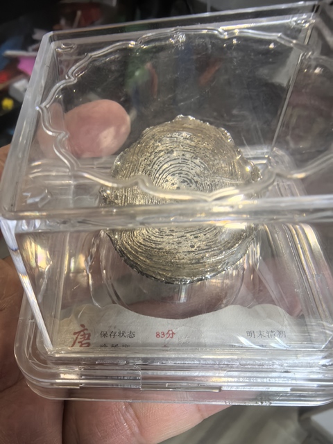 古玩錢幣銀錠真品鑒賞圖