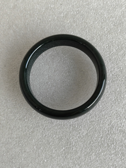 古玩玉器和田青玉手鐲真品鑒賞圖