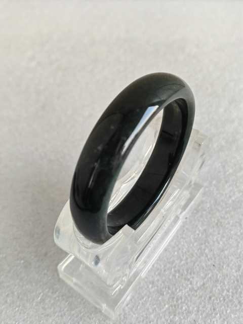 古玩玉器和田青玉手鐲真品鑒賞圖