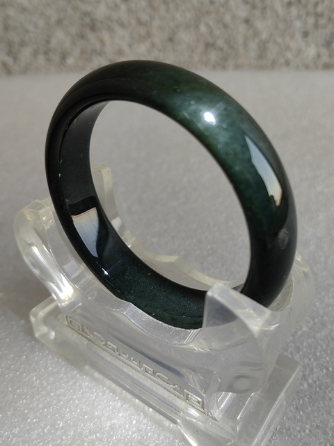 古玩玉器和田青玉手鐲真品鑒賞圖