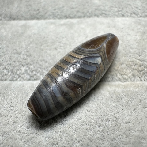 古玩玉器瑪瑙珠真品鑒賞圖