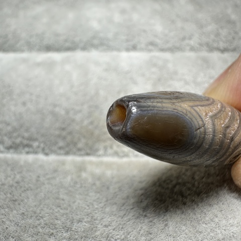 古玩玉器瑪瑙珠真品鑒賞圖