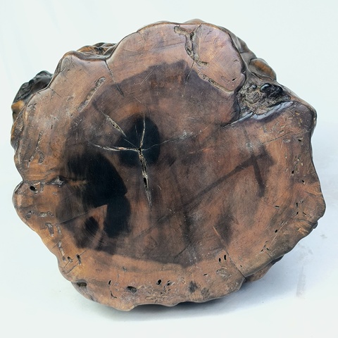 古玩雜項木筆筒真品鑒賞圖