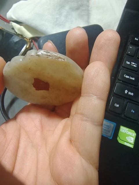 古玩玉器和田瓦子真品鑒賞圖