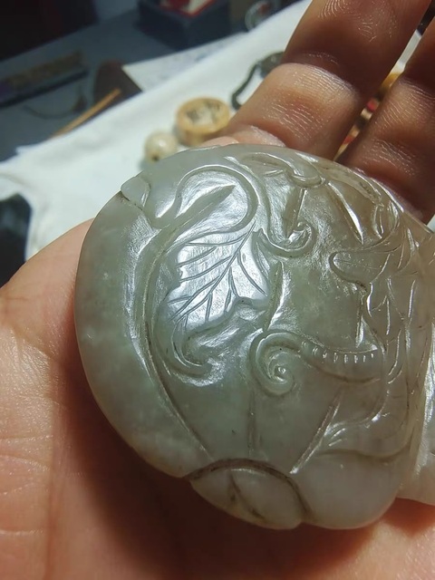 古玩玉器和田瓦子真品鑒賞圖