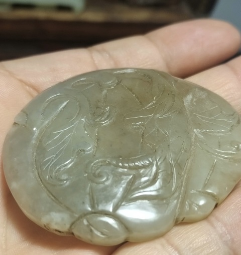 古玩玉器和田瓦子真品鑒賞圖