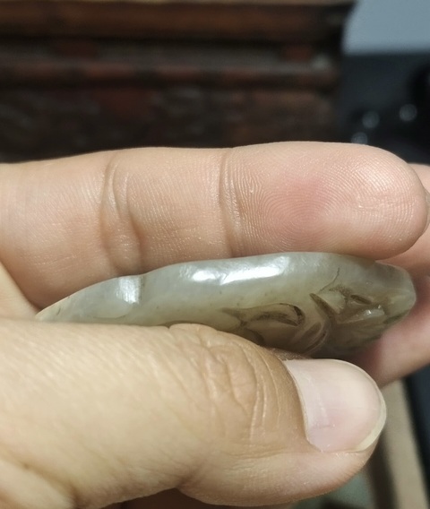 古玩玉器和田瓦子真品鑒賞圖