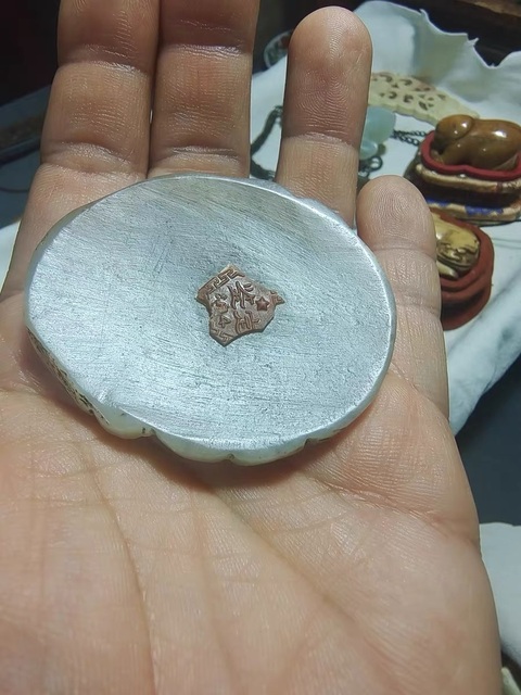 古玩玉器和田瓦子真品鑒賞圖