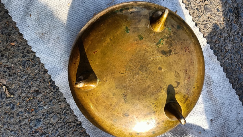 古玩銅器銅爐真品鑒賞圖