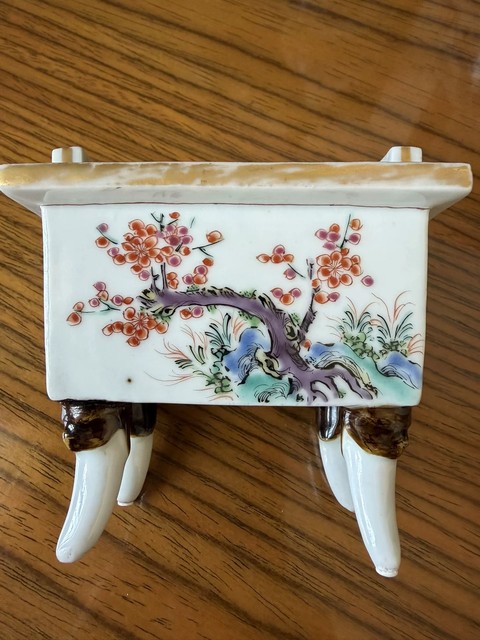 古玩陶瓷粉彩爐真品鑒賞圖