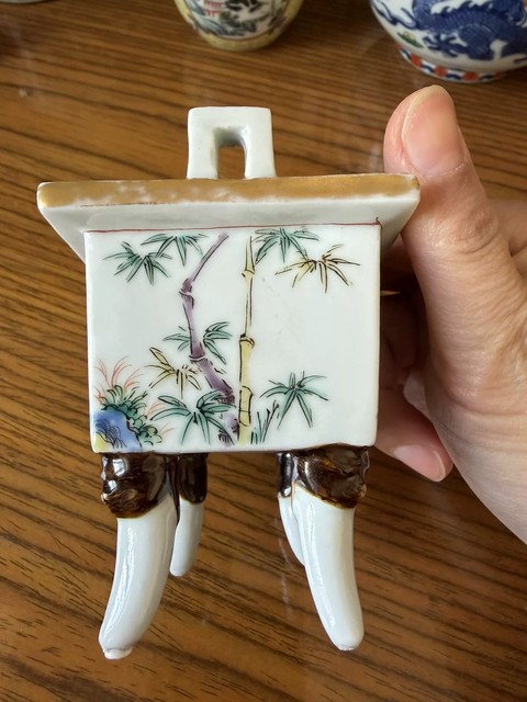 古玩陶瓷粉彩爐真品鑒賞圖