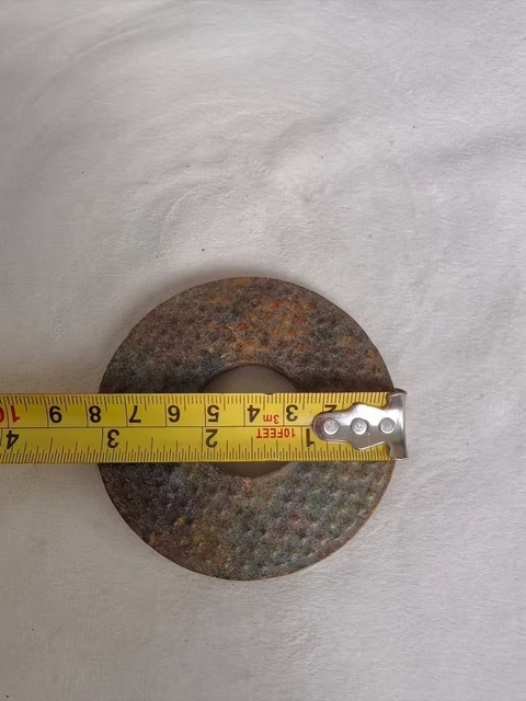 古玩玉器和田玉雕“蒲紋璧”真品鑒賞圖