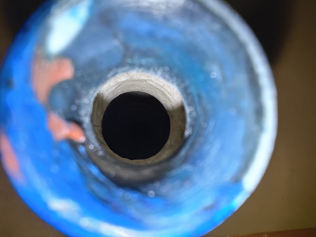 古玩陶瓷霽藍釉葫蘆瓶真品鑒賞圖