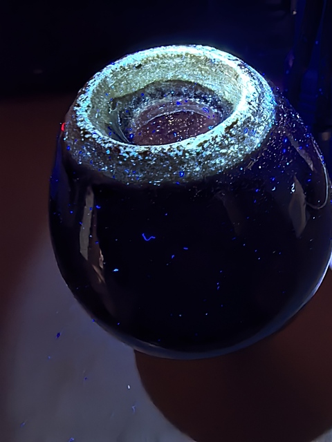 古玩陶瓷霽藍釉葫蘆瓶真品鑒賞圖