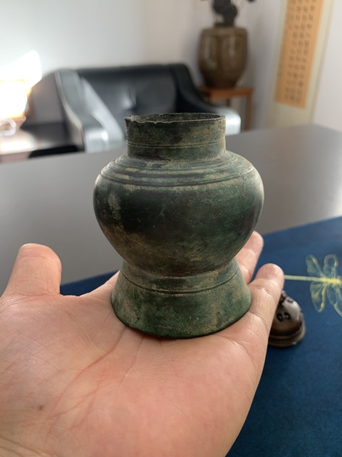 古玩銅器銅壺真品鑒賞圖