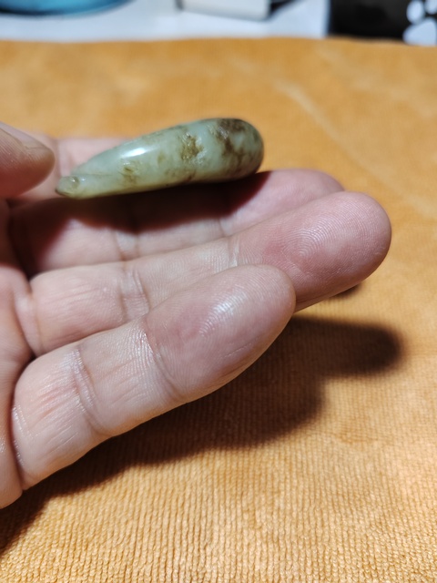 古玩玉器回頭鵝真品鑒賞圖