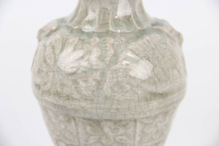 古玩陶瓷影青瓶真品鑒賞圖