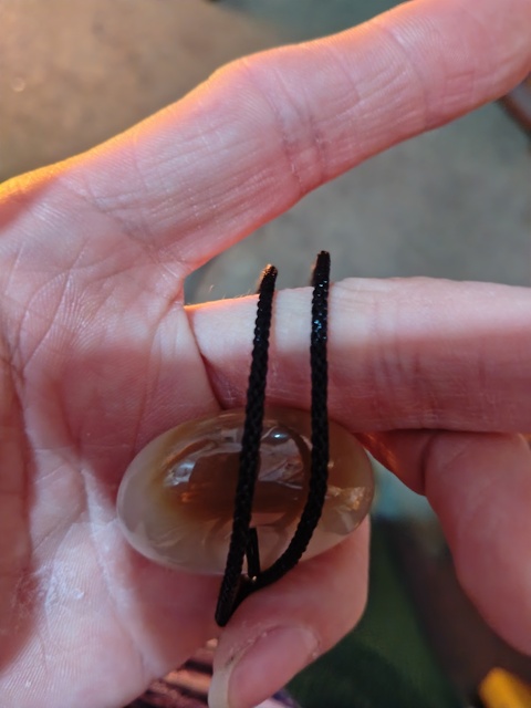 古玩玉器和田玉平安扣真品鑒賞圖