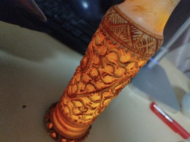 古玩雜項小花插真品鑒賞圖