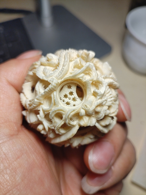 古玩雜項(xiàng)鬼工球真品鑒賞圖