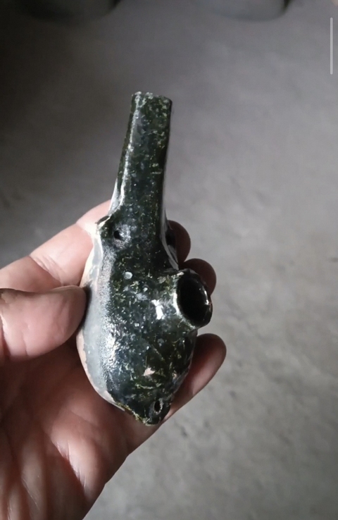 古玩陶瓷油燈真品鑒賞圖