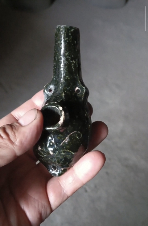 古玩陶瓷油燈真品鑒賞圖