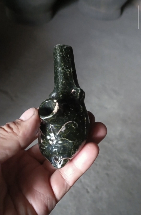 古玩陶瓷油燈真品鑒賞圖