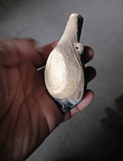 古玩陶瓷油燈真品鑒賞圖