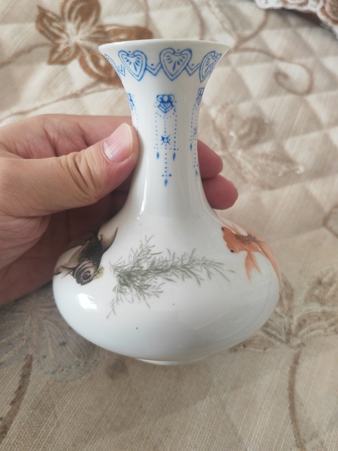 古玩陶瓷金玉滿堂荸薺瓶真品鑒賞圖