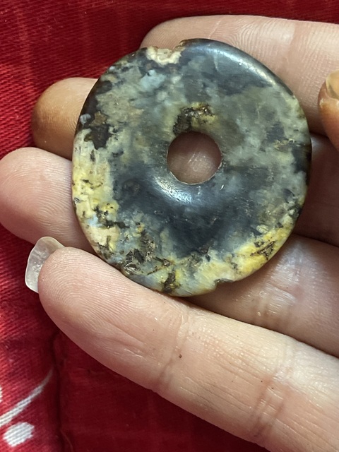 古玩玉器仿古玉璧真品鑒賞圖