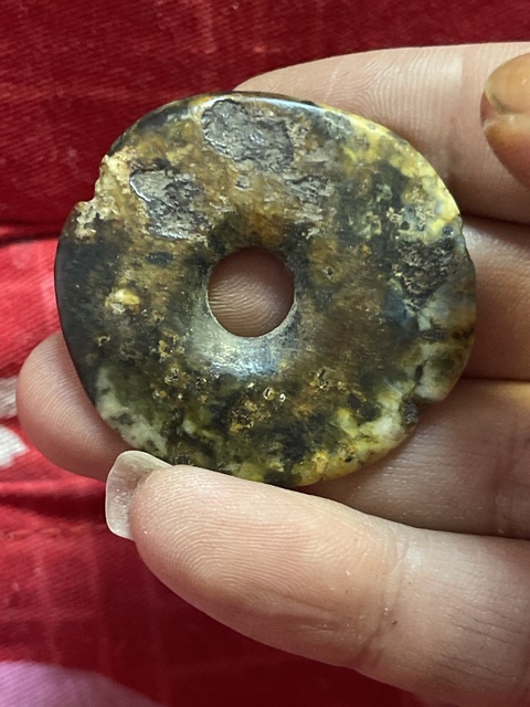 古玩玉器仿古玉璧真品鑒賞圖