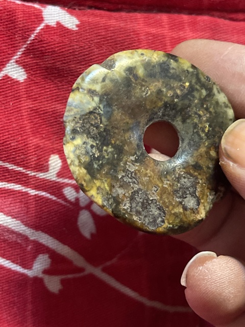 古玩玉器仿古玉璧真品鑒賞圖