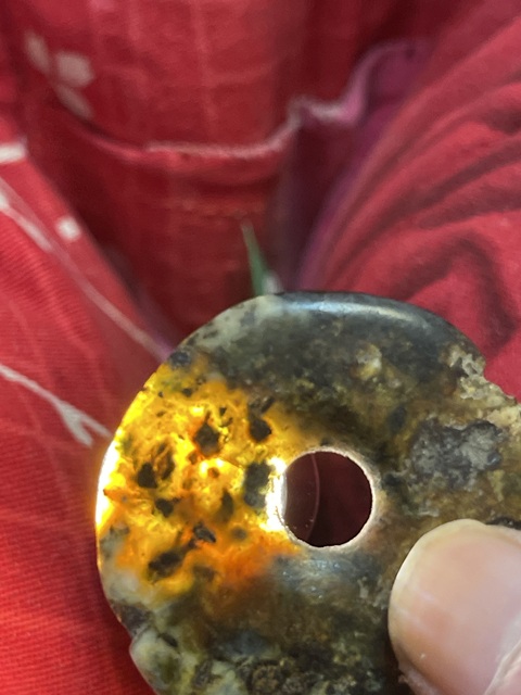 古玩玉器仿古玉璧真品鑒賞圖